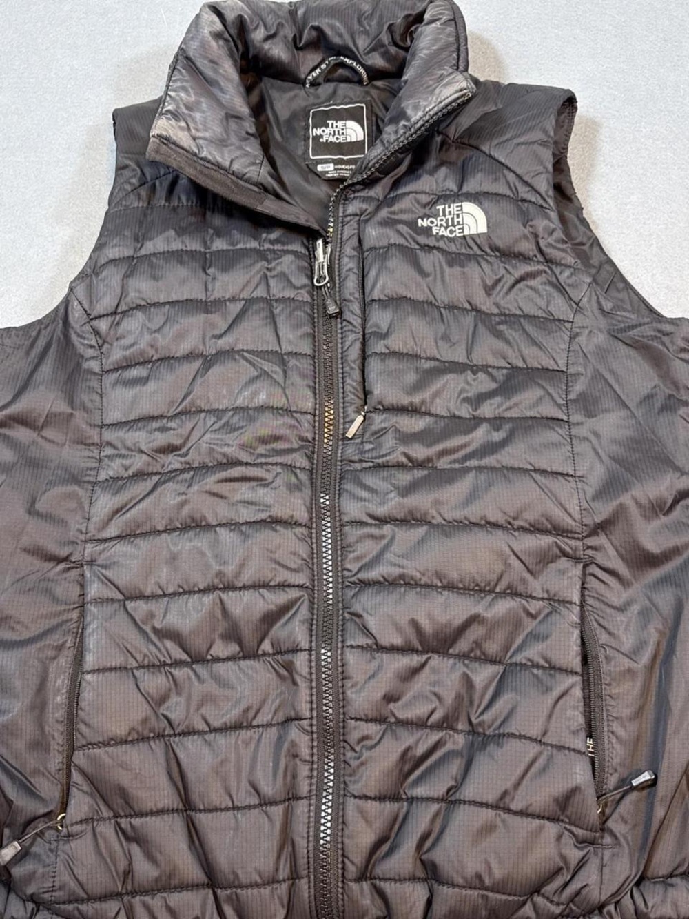 The North Face Men’s Black Quilted Insulated Vest
